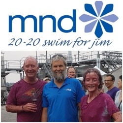 MND Swim for Jim donation